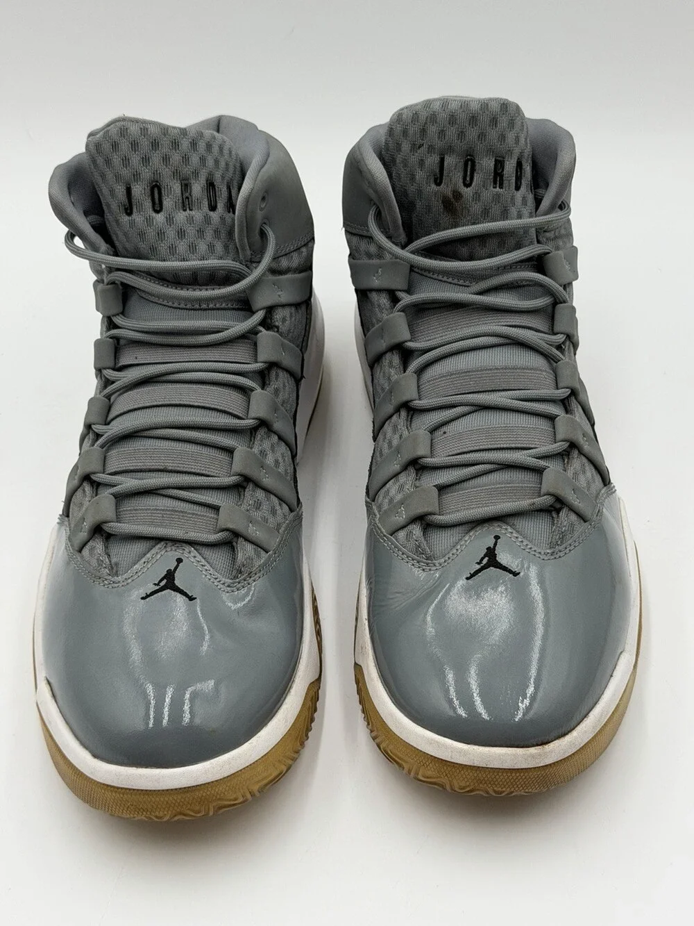 Nike Air Jordan Max Aura Men’s Sz 13 Cool Grey Basketball Shoes - AQ9084-010